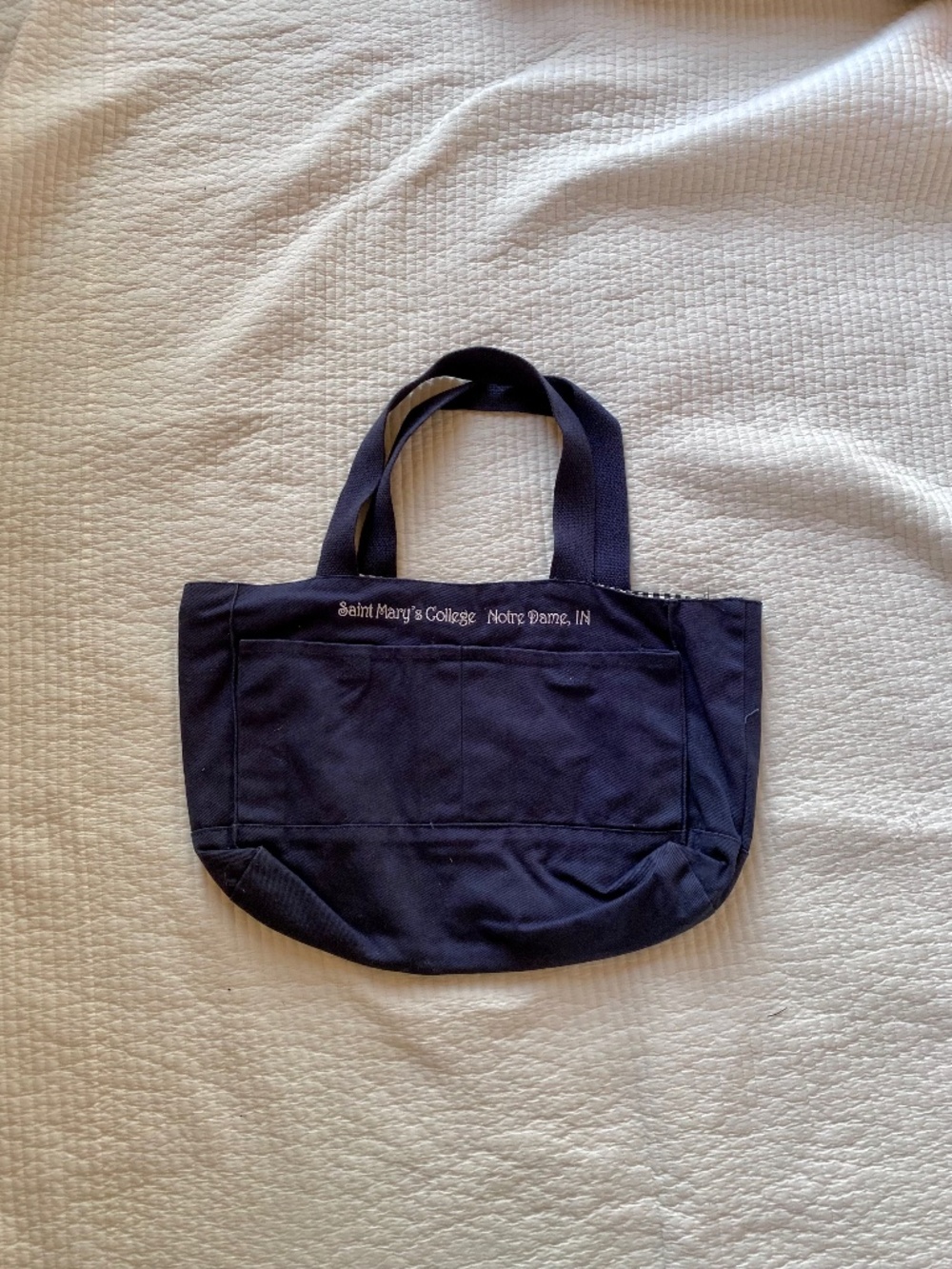 Vintage saint Mary’s college tote bag